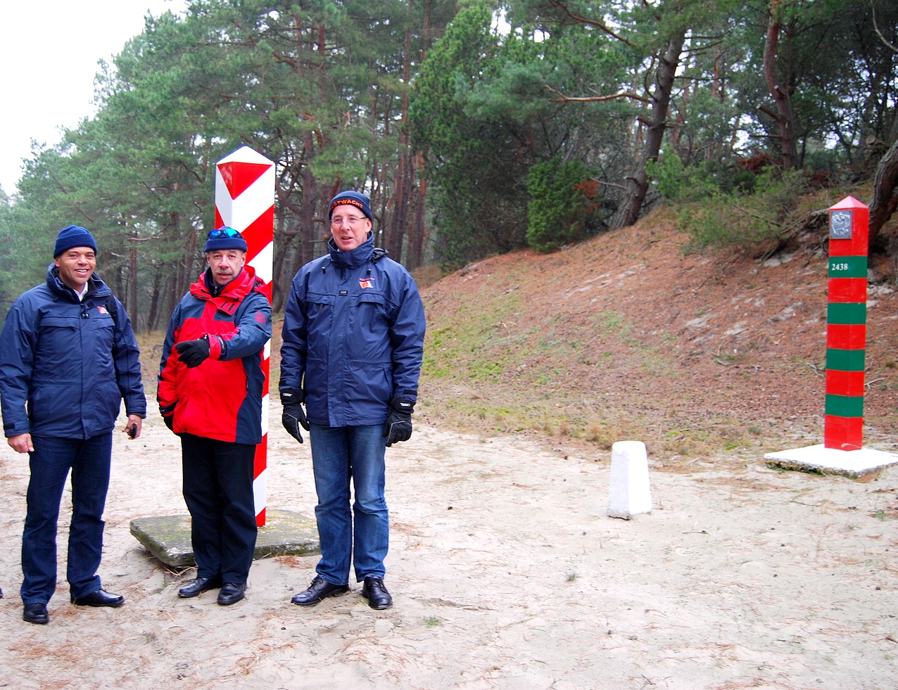 Delegacja Straży Przybrzeżnej Holandii w MOSG